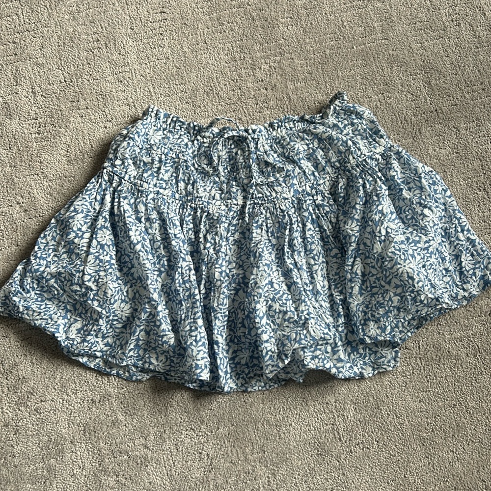 american eagle floral skirt